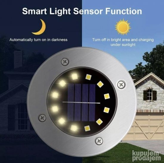 4 kom 12 dioda SOLARNA LAMPA solarna lampa SOLARNA led LAMPA
