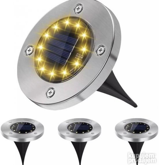 4 kom 12 dioda SOLARNA LAMPA solarna lampa SOLARNA led LAMPA
