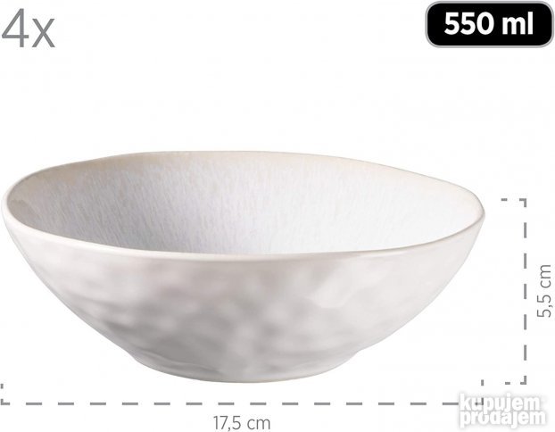 Porcelanski Set za 4 Osobe - Maser