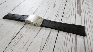 Breitling kaiš DiverPro 155S 24mm CRNI