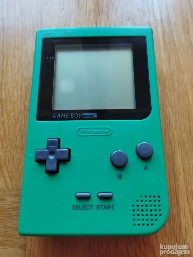 Gameboy Pocket Blue Green Silver Game Boy