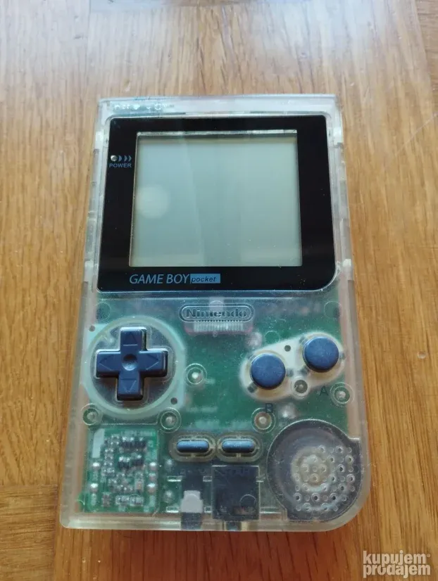 Gameboy Pocket Blue Green Silver Game Boy