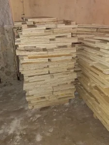 Ostatci od paleta za loženje