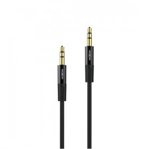 Audio AUX kabal Moxom AUX-10 1m - Crna