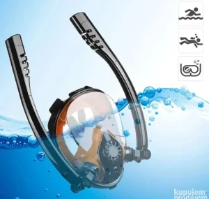 Maska za ronjenje sa duplim disaljkama