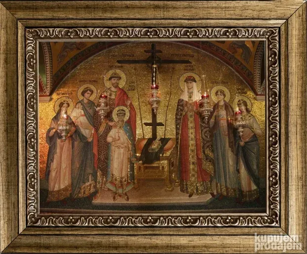 више слика и икона руских царских великомученика Романових