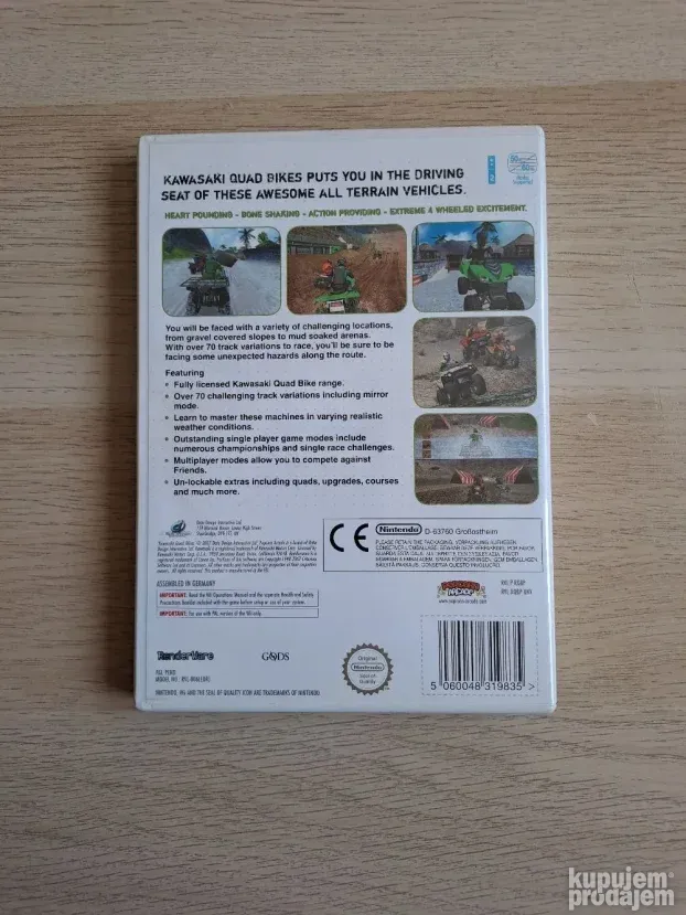 Kawasaki Quad Bikes - Nintendo Wii - CIB - UKV