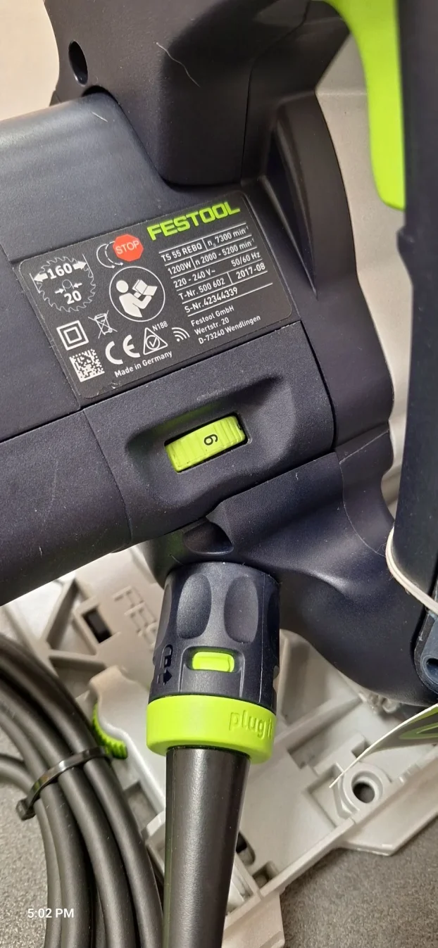 Mint stanje Festool TS 55 REBQ uranjajući cirkular extra