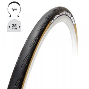 Spoljna Guma TUFO Comtura Duo 25 700x25C CRNA/BEŽ