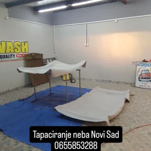 Tapaciranje neba automobila NOVI SAD - Klisa