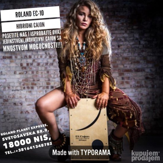 Roland EC-10 hibridni EL.CAJON