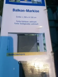 Tenda zaštita od vetra za terasu..