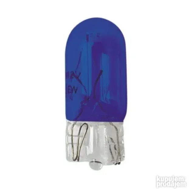 Sijalice W5W 12V 5W ubodna plava (2 kom) Lampa 58360