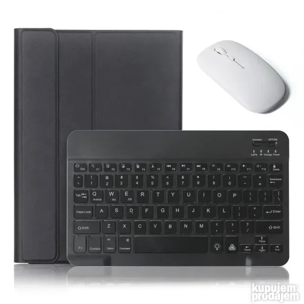 Futrola sa tastaturom i misem za ipad 9 10.2crna