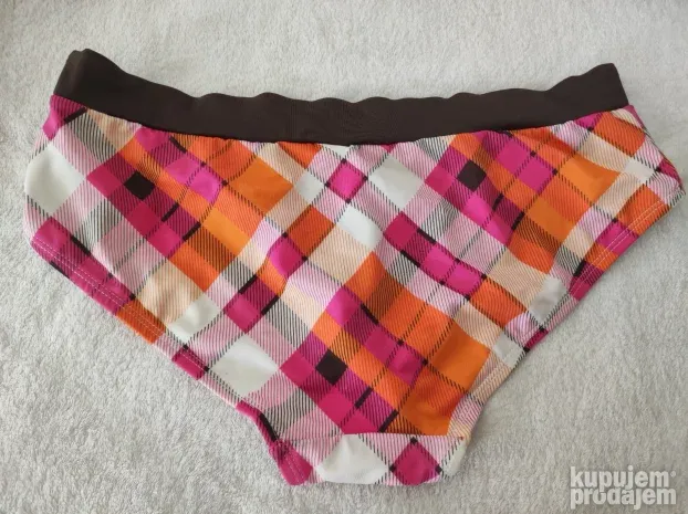 Karirani donji deo kupaceg vel 40/42