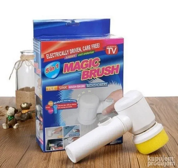 Magicna Cetka 5u1-Elektricna cetka