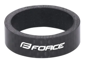 Podloška FORCE 1 1/8" Ahead 10 mm KARBON