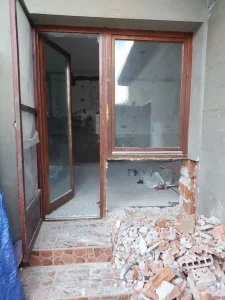 Balkonska vrata terasa drvo i prozor