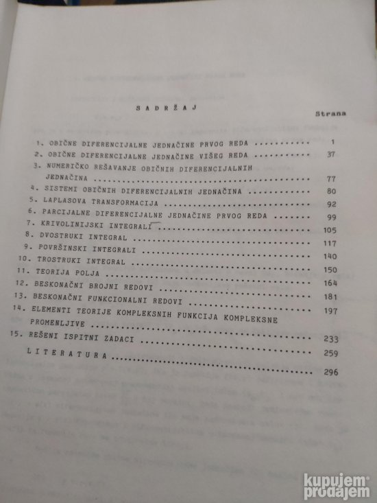 Matematika II zbirka zadataka