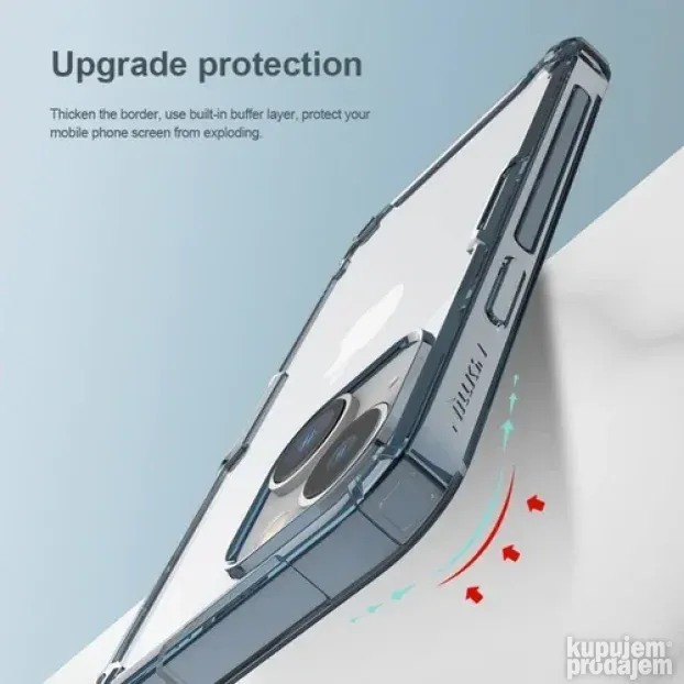 Maska Nillkin Nature Pro za iPhone 14 Plus 6.7 plava