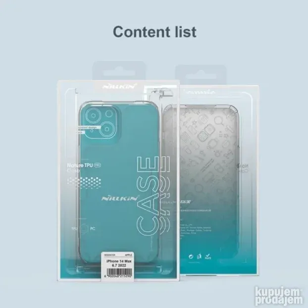 Maska Nillkin Nature Pro za iPhone 14 Plus 6.7 plava