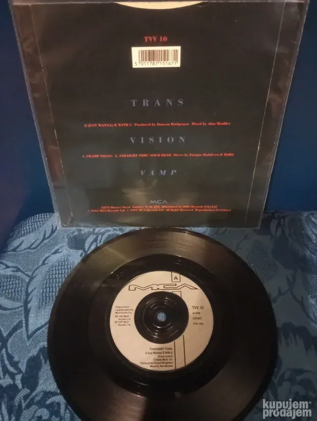 Transvision Vamp -  (I Just Wanna) B With U (UK 1991)