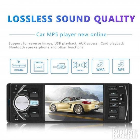 Multimedia MP3/MP5 player/usb/sd card NOVO Auto Radio KupujemProdajem