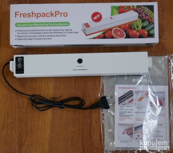 Aparat za VAKUUMIRANjE hrane Uvek sveza hrana FreshpackPro