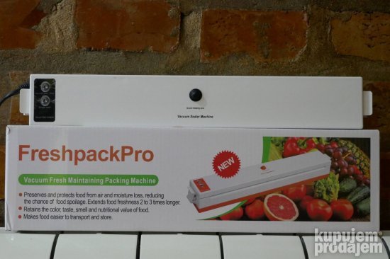 Aparat za VAKUUMIRANjE hrane Uvek sveza hrana FreshpackPro