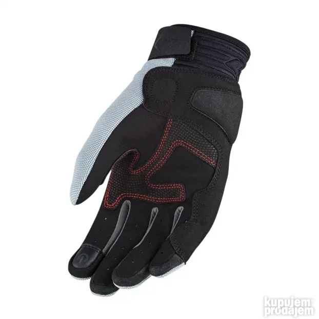 Rukavice LS2 ALL TERRAIN ženske crno sivo crvene