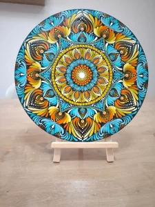 Mandala - ručno slikana
