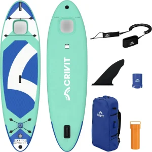 NOVA SUP daska Crivit AllRound 10.4" Ocean plava sa opremom
