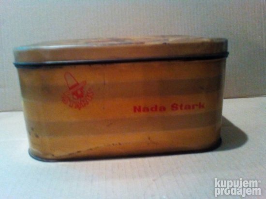 stara limena kutija nada stark