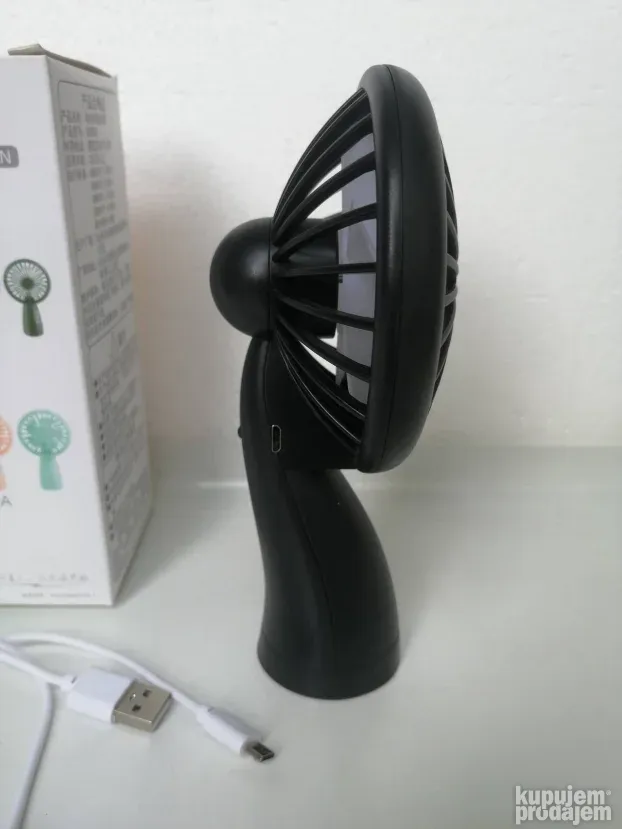 Ventilator rucni stoni usb punjivi rgb