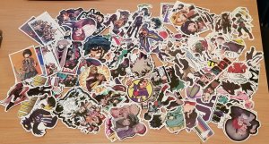 100 samolepljivih nalepnica, stikera MOJA HEROJSKA AKADEMIJA