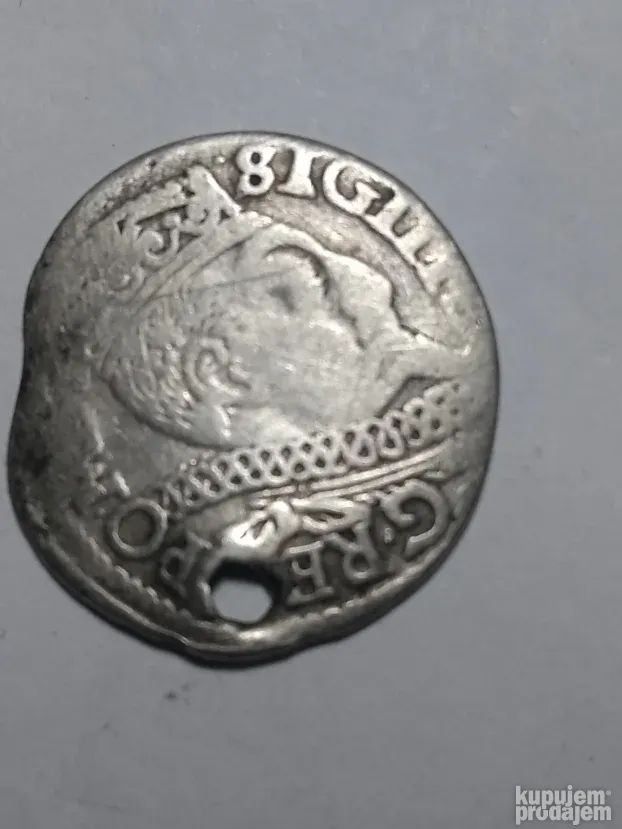 3 groša, Poljska 1597 god. Sigismund III