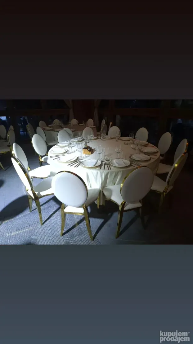 Medaljon stolice iznajm specijalne pogodnosti za dekoratere