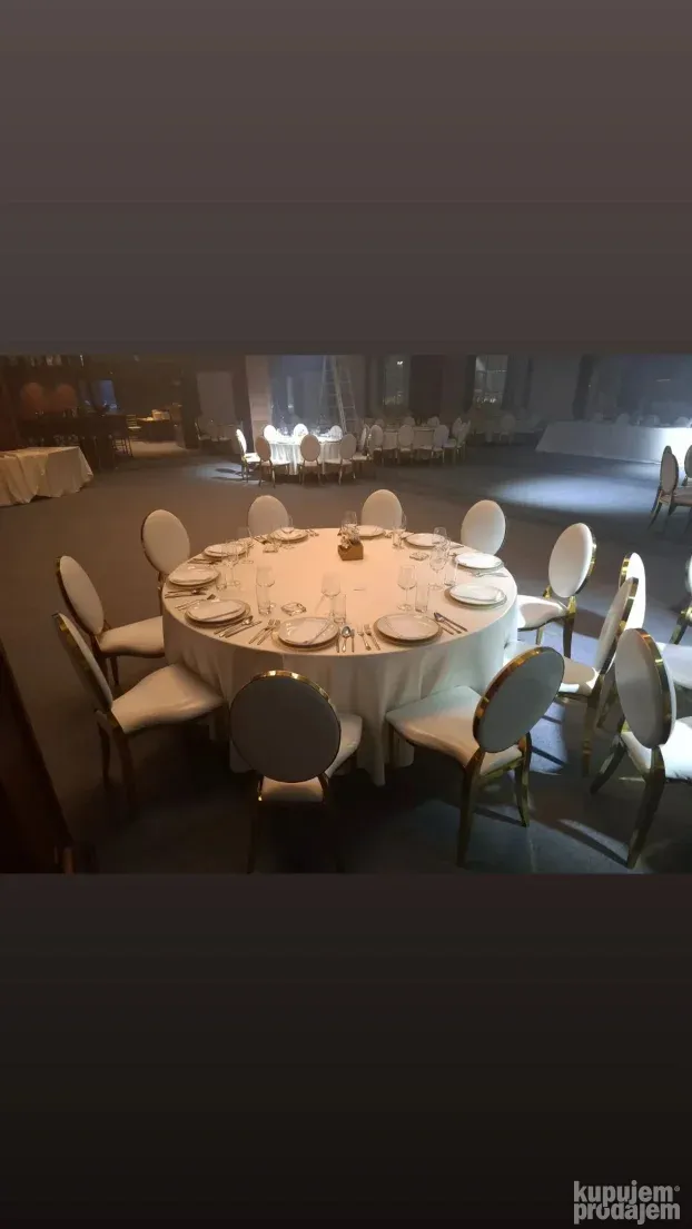 Medaljon stolice iznajm specijalne pogodnosti za dekoratere