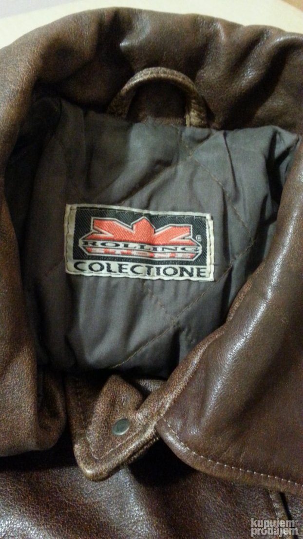 Muška kožna jakna - Rolling Stone Colectione - Hand Made