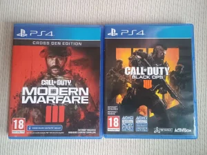 PS4/PS5 -Call of Duty -Modern Warfare III i Black Ops 4