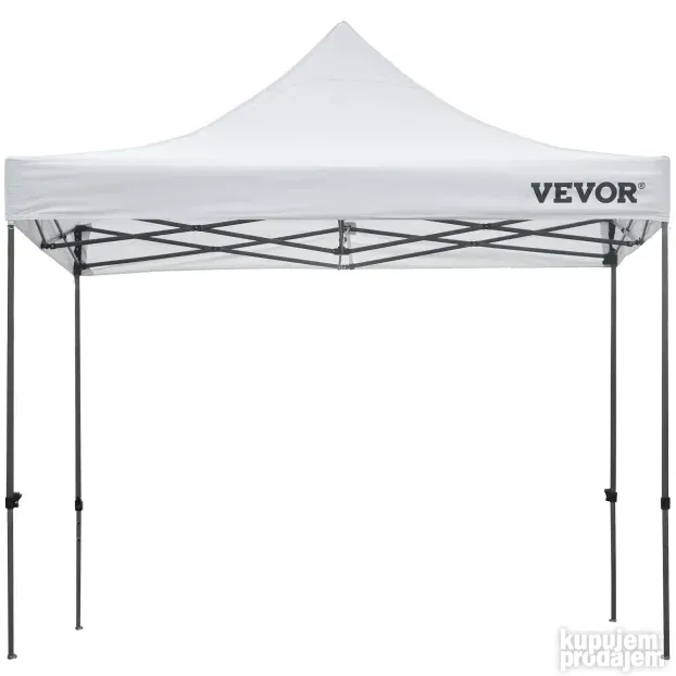 VEVOR 3,048 x 3,048 m Pop Up Šator beli