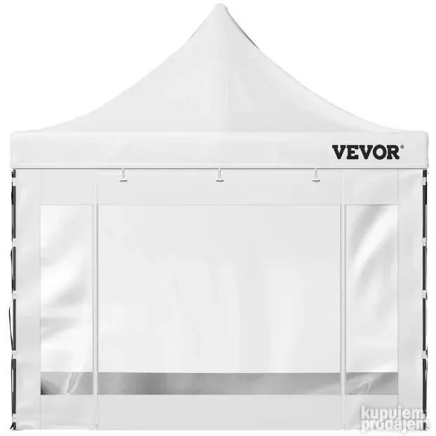 VEVOR 3,048 x 3,048 m Pop Up Šator beli