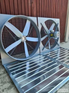 Ventilacija industrijski objekata,ventilatori