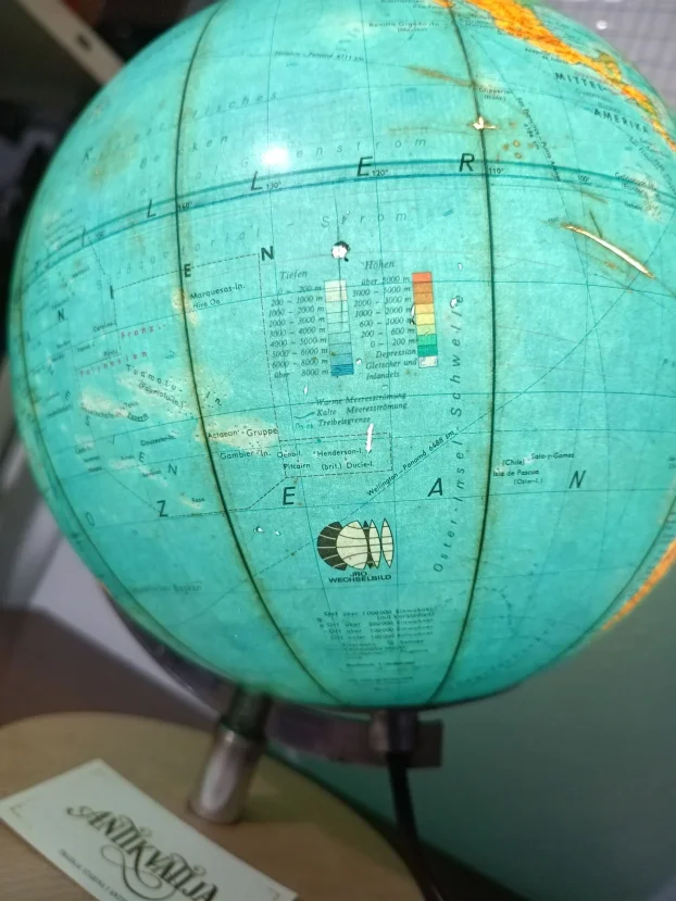 Globus lampa JRO Wechselbild