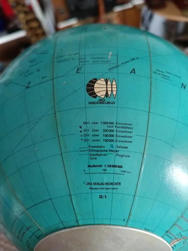 Globus lampa JRO Wechselbild