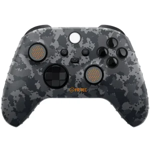 FR TEC Silicon case + thumb non slip Xbox camouflage grey