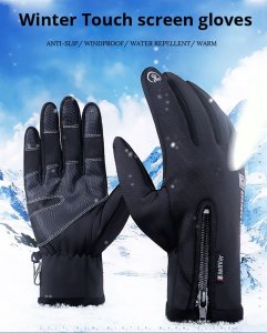 Soft Shell Rukavice vodoodbojne windstop zimske odlicne