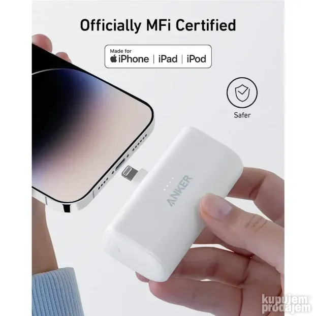 ANKER 621 Power bank 5000mAh Lightning Connector - NOVO ORG