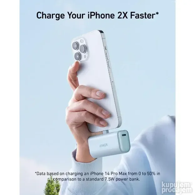 ANKER 621 Power bank 5000mAh Lightning Connector - NOVO ORG
