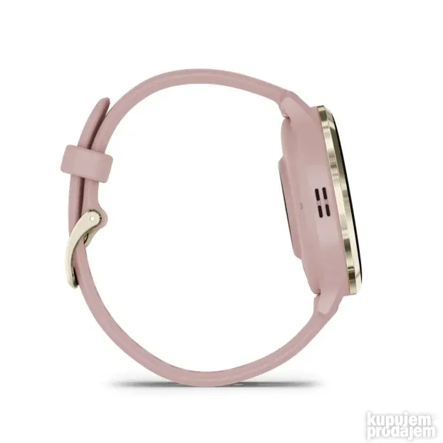GARMIN Venu 3S krémarany pink silicone strap, povoljno